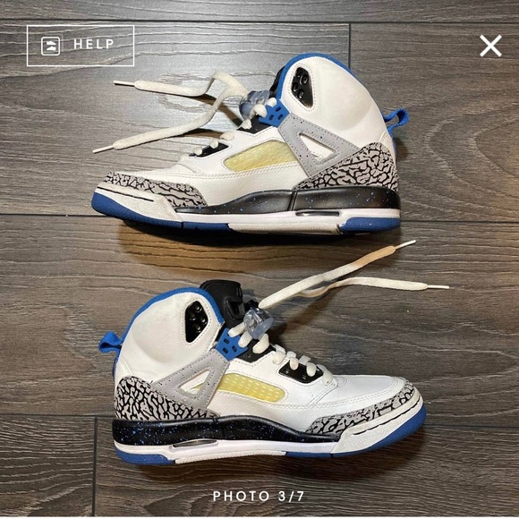 Jordan Spiz’ike GS Sport Blue - Picture 4 of 8